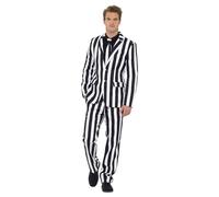 Smiffys Men's Humbug Costume Suit Set in White | Size: Medium Smiffys White M