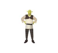 Smiffy's Men's Shrek Costume, Padded Top, Trousers & Mask, Shrek, Size: L, -