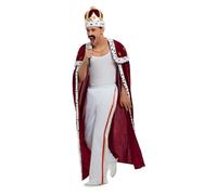 Smiffys Men's Smiffys Officially Licensed Queen Deluxe "Royal" Costume Smiffys Officially Licensed Queen Deluxe "Royal" Costume