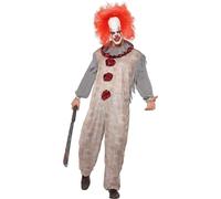 Smiffys Mens Smiffys Vintage Clown Costume Smiffys Vintage Clown Costume