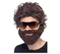 Smiffys Men's Stag Party Costume Accessory Set in Brown Smiffys Brown