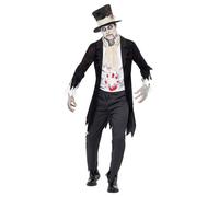 Smiffys Men's Till Death Do Us Part Zombie Groom Costume Set in Black | Size: Large Smiffys Black L