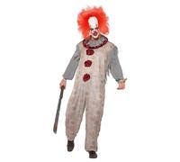 Smiffys Mens Vintage Clown Costume Set