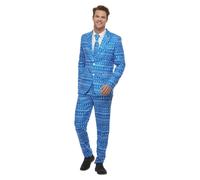 Smiffys Mens Wrapping Paper Costume Suit
