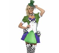 Smiffys Miss Hatter Dress/ Jacket (Medium)