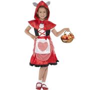 Smiffys Miss Hood Costume, Red (Size S)