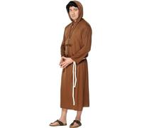 Smiffys Monk Costume, Brown, L - Size 42 inch-44 inch