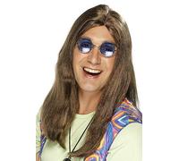 Smiffys Neil Hippy Wig - Brown