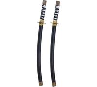 Smiffys Ninja Swords, Pack of 2 59cm/23in, Halloween Child Fancy Dress, Child Dress Up Accessories