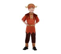 Smiffys Children Viking Costume Brown - Medium Boys Fancy Dress Ages 7-9Years