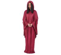 Smiffys Occult Costume, Unisex, Long Red Hooded Robe, Adults, M/L