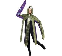 Smiffys Octopus Costume, Foam Bonded, Purple with Hooded Tabard, Party Animals Fancy Dress, Animal Dress Up Costumes
