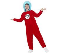 Smiffys Official Dr Seuss Thing 1 Or Thing 2 Costume (Small)