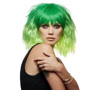 Manic Panic Venus Envy Trash Goddess Wig Green Wavy Wig Fancy Dress