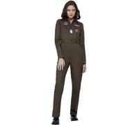 Smiffys Officially Licensed Top Gun Ladies Costume