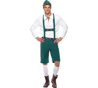 Smiffys Oktoberfest German Bavarian Men's Fancy Dress Costume