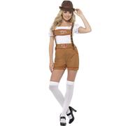 Smiffys Oktoberfest Sexy Bavarian Girl Women's Fancy Dress Costume
