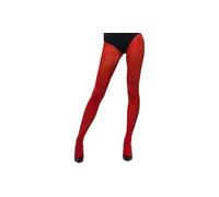 Smiffys Opaque Tights, Red , Fever Hosiery Fancy Dress, Fever Dress Up Accessories Halloween