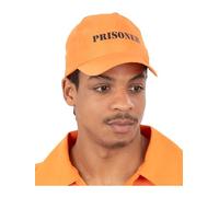 Smiffys Orange Prisoner Cap, Cops & Robbers Fancy Dress, Demon Dress Up Hats