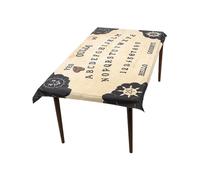 Smiffys Ouija Board Table Cloth & Planchette Coaster, Natu