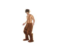 Smiffys Pan Costume, Brown (Size M)