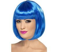 Smiffys Partyrama Wig in Blue Smiffys Blue
