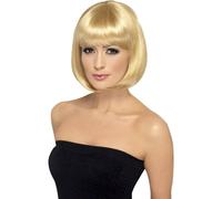 Smiffys Partyrama Wig in Medium Beige Smiffys Medium Beige