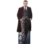 Smiffys Peaky Blinders Michael Gray Cardboard Cutout for Adults, 147 cm Shaped Cardboard Cutout with Official Logo, Official Peaky Blinders License Decoration for Themed Events & Halloween