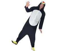 Smiffys Penguin Costume, Black, M - Size 38 inch-40 inch