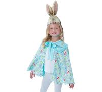 Smiffys Peter Rabbit Classic Deluxe Cape Kit Cape & Hat, Officially Licensed Peter Rabbit Classic Fancy Dress, Child Dress Up Accessories