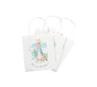 Smiffys Peter Rabbit Classic Tableware Party Bags x6, 17 x 20 cm with Scalloped Top, Official License Partyware for Birthday Celebrations & Themed Events, Perfect for Party favours