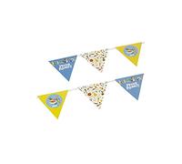 Smiffys Peter Rabbit Movie Tableware Party Bunting 3m, Officially Licensed Peter Rabbt Movie Fancy Dress, Child Peter Rabbit Dress Up Party Goods