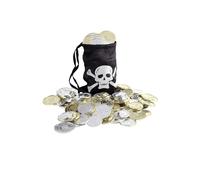Smiffy's Pirate Coin Bag - Black