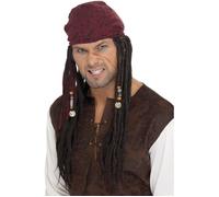 Adult Captain Pirate Wig