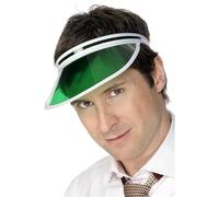 80's Poker Visor Green