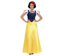 Smiffys Princess Snow Costume, Yellow, XL - UK Size 20-22
