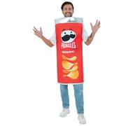 Smiffys Pringles® Original Can Costume Tabard, Officially Licensed Pringles Fancy Dress, Adult Dress Up Costumes
