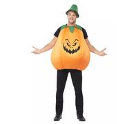 Smiffys Pumpkin Costume in Tangerine Smiffys Tangerine