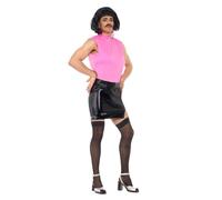 Smiffys Queen Break Free Housewife Men's Fancy Dress Costume