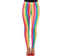 Smiffys Rainbow Clown Leggings