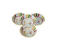 Smiffys Roald Dahl Tableware Party Bowls x8 16.5cm Diameter, Officially Licensed Roald Dahl Fancy Dress, Child Dress Up Party Goods