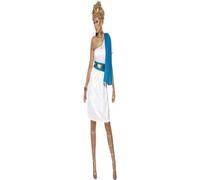 Uk 8-10 Ladies Roman Senator Costume - Beauty Dress Fancy Toga Greek Goddess - roman costume beauty dress fancy ladies toga greek goddess outfit