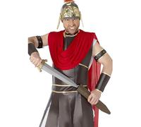 Smiffys Roman Sword, Grey with Scabbard, 50cm / 20in, Legends & Myths Fancy Dress, Historical Dress Up Accessories Halloween