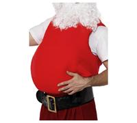 Smiffys Santa Christmas Belly Stuffer in Red Smiffys Red