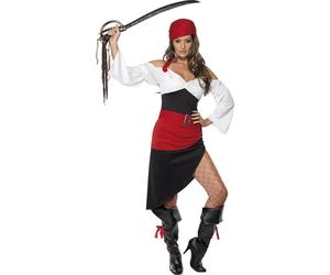 Smiffys Sassy Pirate Wench Women's Fancy Dress Costume