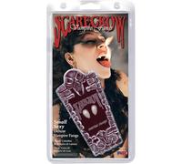 Smiffys Scarecrow Love Bite Fangs, Dental Fix, White with Adhesive, Cosmetics and Disguises Fancy Dress, Halloween Dress Up Cosmetics & Disguises.