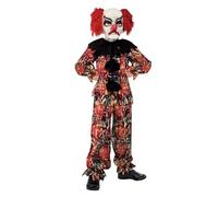 Scary Clown Costume, Child, BOYS Large Age 10-12