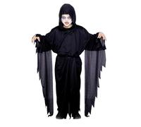 Smiffys Screamer Ghost Costume, Black (Size S)