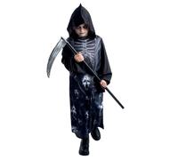 Smiffys Screaming Reaper Child Unisex Costume, Kids Fancy Dress, Age 4-6