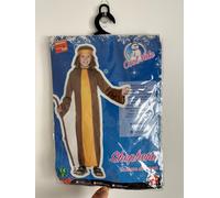Smiffys Shepherd Fancy Dress Costume Boys Kids Brown Size M 7-9 Years Xmas Play